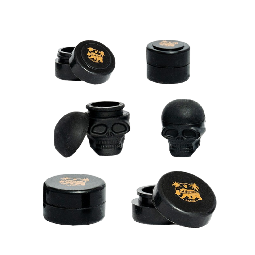 Qnubu Silicone Container California Black Edition 6-pack