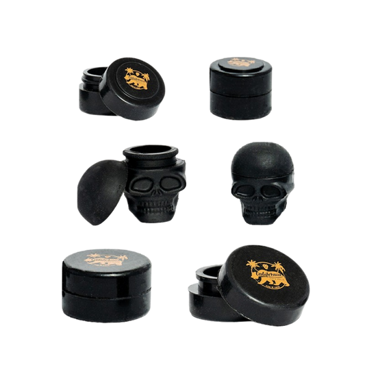 Qnubu Silicone Container California Black Edition 6-pack