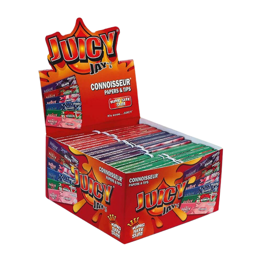 Juicy Jay’s Mix Connoisseur King Size Slim Papers + Tips